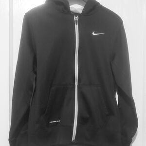 Nike Kids Black Hoodie Jacket